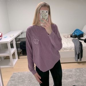 Purple Ivory Ella Long Sleeve